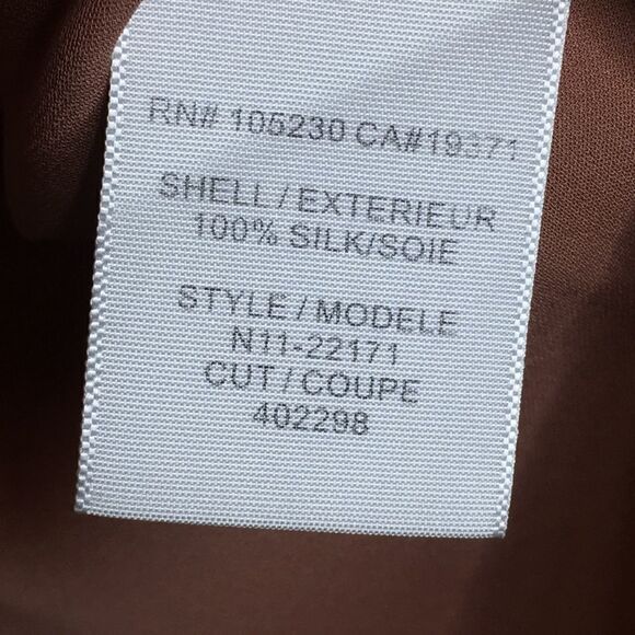 Joie Sz S Silk Loose Fit Blouse - Picture 4 of 5